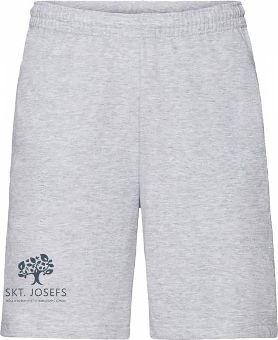 Fruit of the loom - Skt. Josef Skole Lightweight Sweat Shorts - Heather Grey