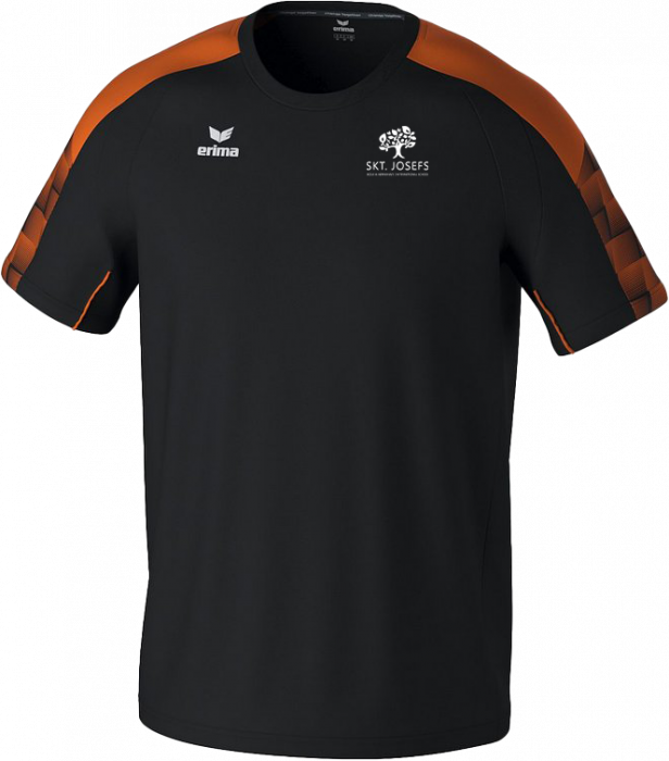 Erima - Skt. Josef Skole Fodboldtrøje - Sort & orange