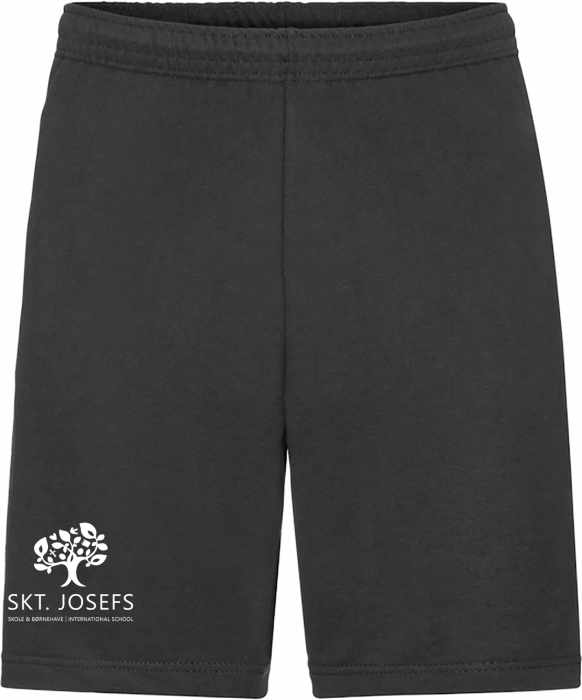 Fruit of the loom - Skt. Josef Skole Lightweight Sweat Shorts - Nero